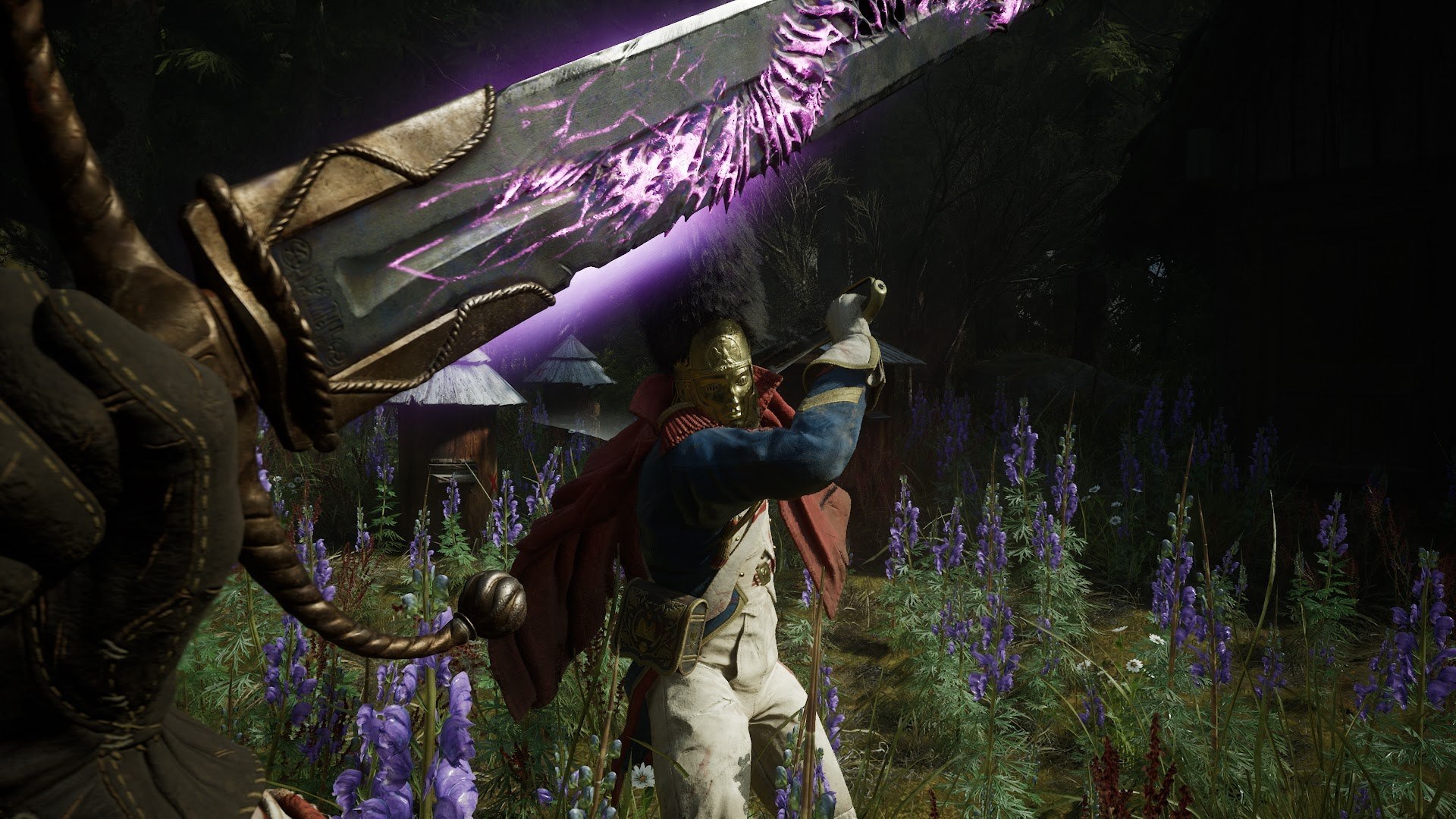Valor Mortis — A blade glowing with corrupted power.