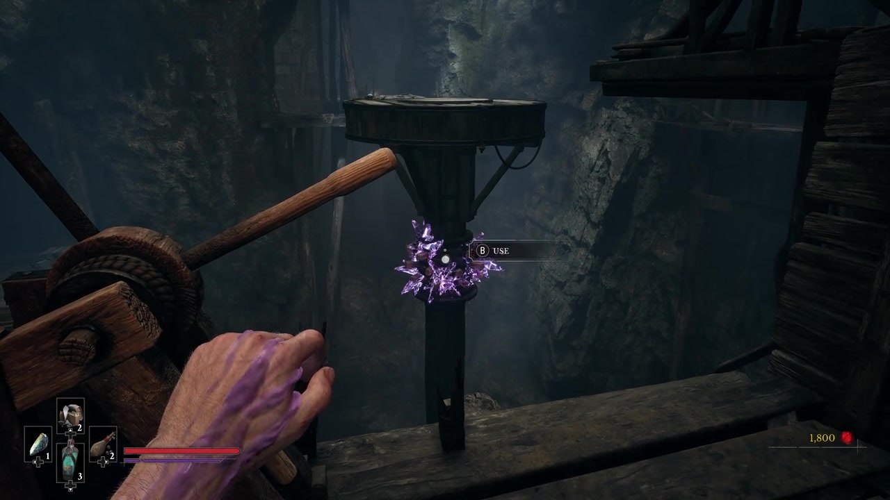 Valor Mortis — Grappling across a gap in ruined buildings.